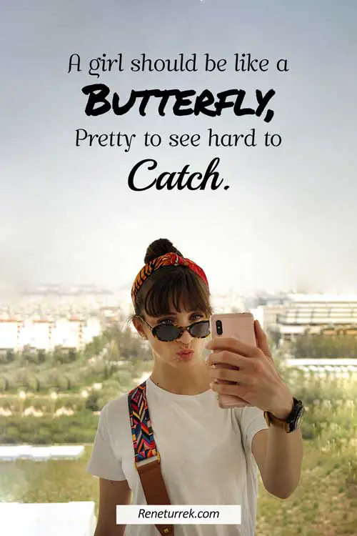 cute-selfie-quotes-girl-like-butterfly
